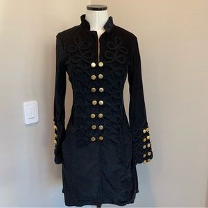 Corduroy jacket with lace-up back. NWT